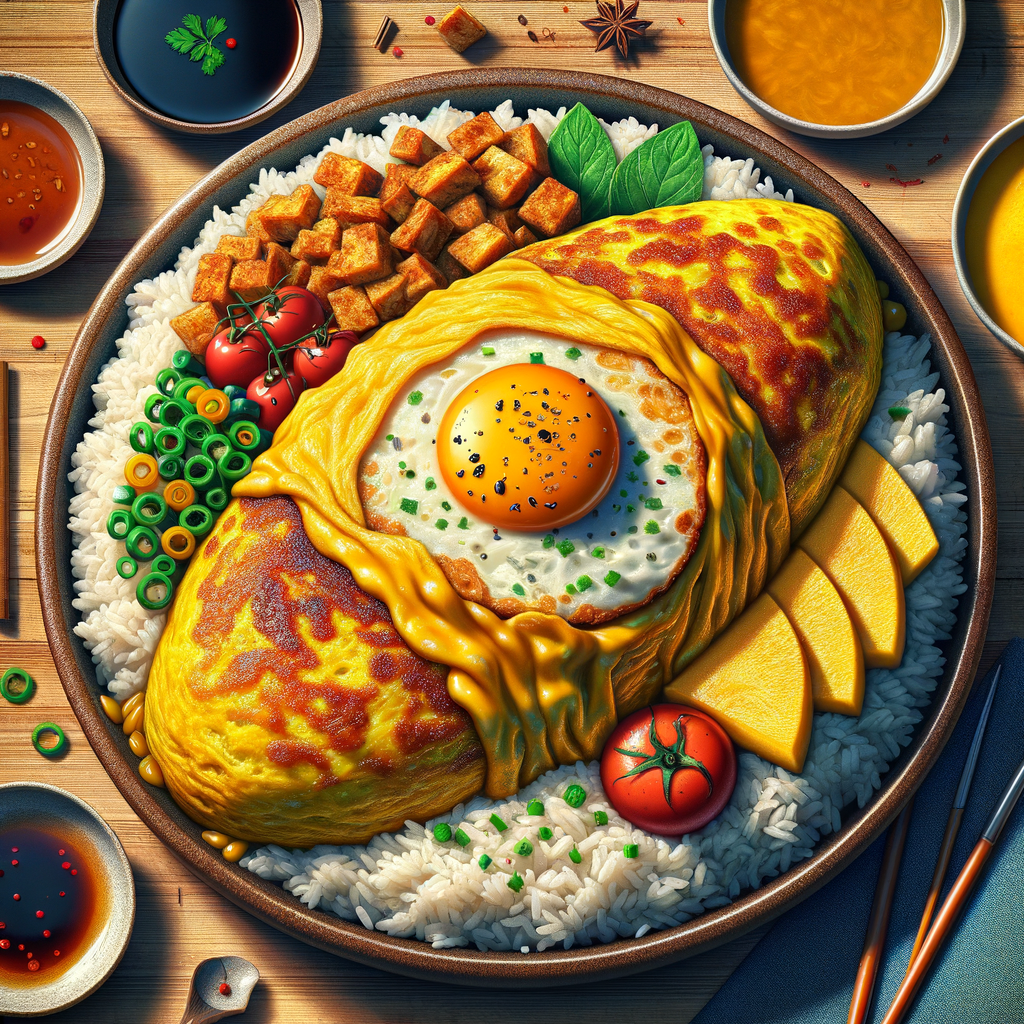 #Omurice: The Delicious Fusion of Rice and Omelet in Korean Cuisine